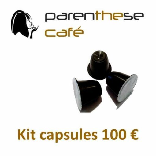 Kit capsules 100 € Parenthese Café