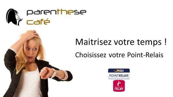 Un service de livraison en Point Relais et à la carte ! 37 Livraison Point Relais Parenthese Café