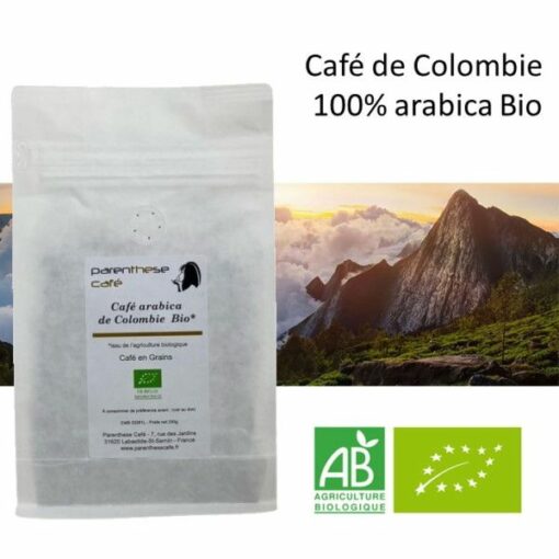 Café en grains Colombie Bio - Parenthese Café