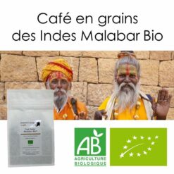 La gamme de cafés Parenthese Café 13 Café en grains Indes Malabar Bio - Parenthese Café
