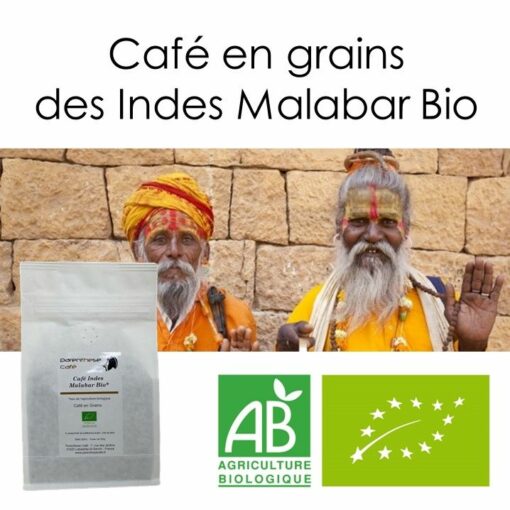 Café en grains Indes Malabar Bio - Parenthese Café