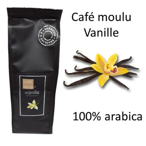 Café moulu Moka Vanille - 250g Parenthese Café
