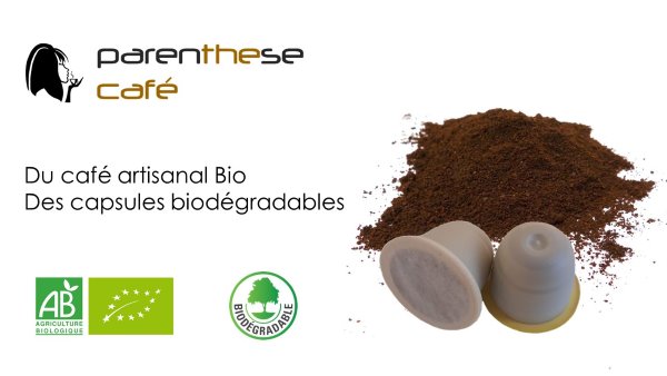 Capsules biodégradables - L'Arbre à Café