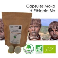 Capsules Moka d’Éthiopie Bio Parenthese Café