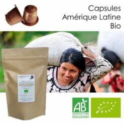 La gamme de cafés Parenthese Café 11 Capsules Amérique Latine Bio - Parenthese Café