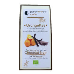 Chocolats - Orangettes Bio - Boîte Parenthese Café