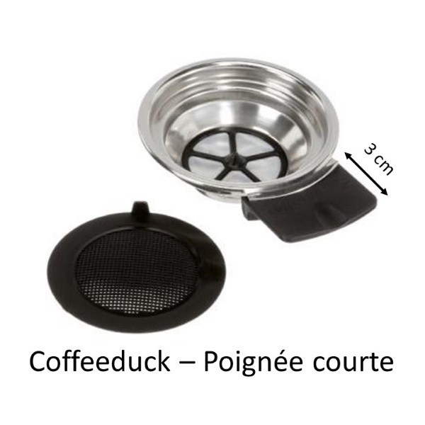 Dosette à café Senséo lavable et rechargeable (Kit de 2 dosettes  permanentes)