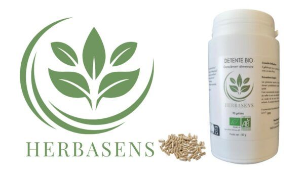 Détente Bio 3 Détente Bio - Compléments alimentaires Herbasens (boîte et gélules) - Complement alimentaire Phytothérapie