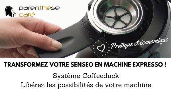 Ecopad Dosette Permanente Rechargeable pour Cafetière Senseo 2 Pièces