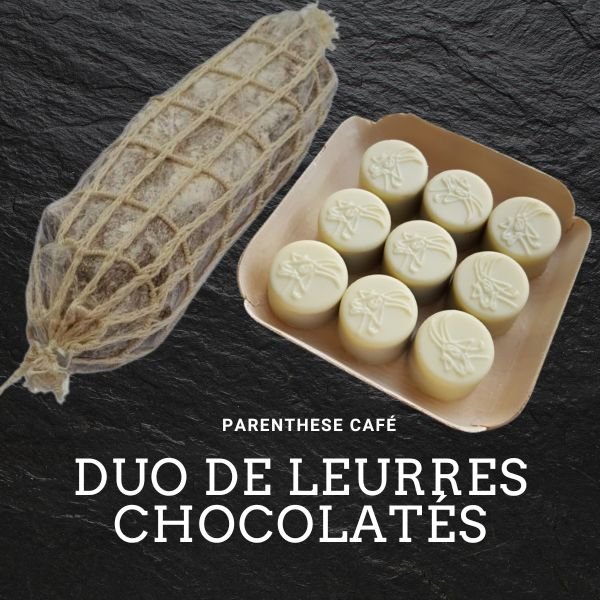 Les coffrets de Noël Parenthese Café 28 Duo de leurres chocolatés