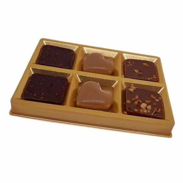 Enveloppe de Noël - 6 chocolats - Produits Parenthese Café