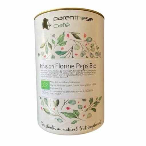 Florine Peps Bio Infusion en boite Parenthese Cafe