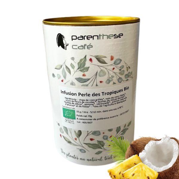 Infusion Perle des Tropiques Bio 3 Infusion Perle des tropiques - boîte