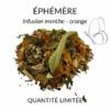 Infusion éphémère Menthe - orange