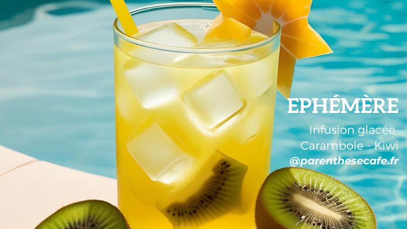 Les infusions glacées en été 6 Infusion glacée Carambole - Kiwi