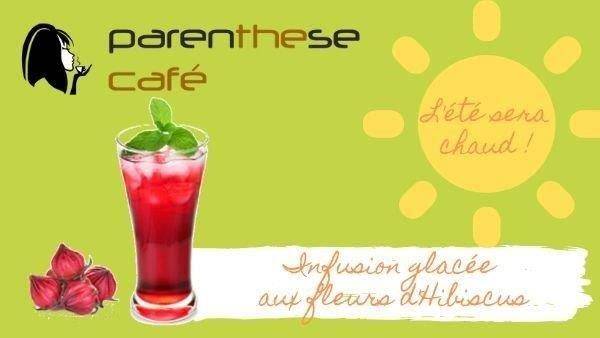 Infusion glacée Hibiscus BIO – Cafés Coïc