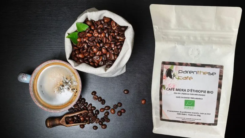 La gamme de cafés de spécialité Parenthese Café