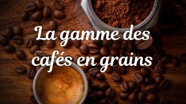 La gamme des cafés en grains Bio sur la boutique Parenthese Café