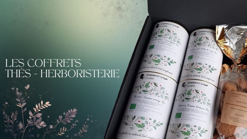 Les paniers et coffrets de Noël 3 Les paniers et coffrets composables - Coffret thé et herboristerie Bio