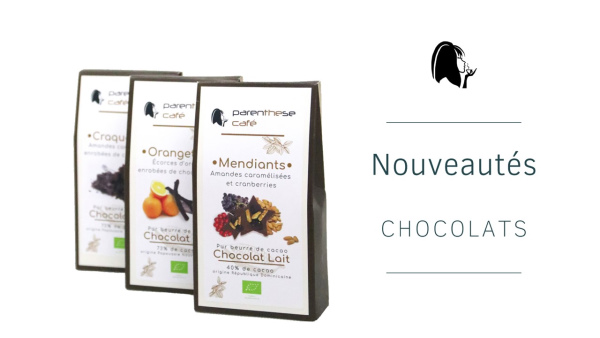 Les nouveaux chocolats au beurre de cacao de Parenthese Café 44 Les nouveaux chocolats Parenthese Café
