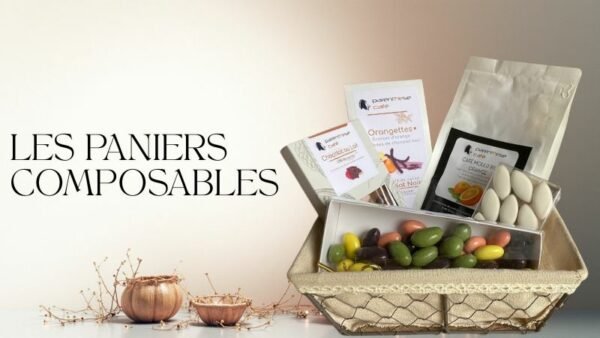 Coffret cafés en grains bio - Les paniers composables Bio