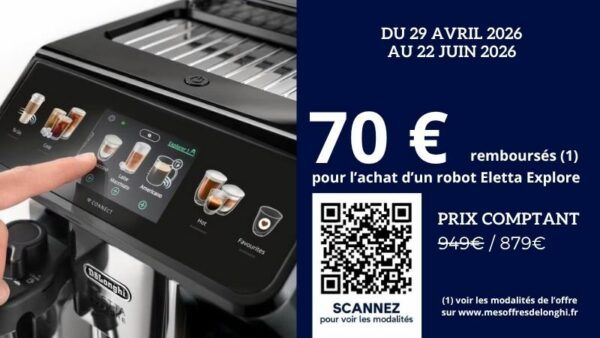 Offre Delonghi - Bon de réduction Eletta Explore 2026 04