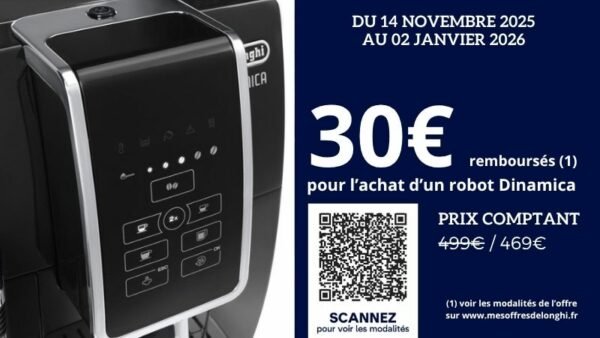 Offre spéciale DELONGHI DINAMICA 2025