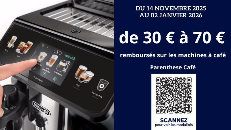 Offre spéciale DELONGHI - Parenthese Café