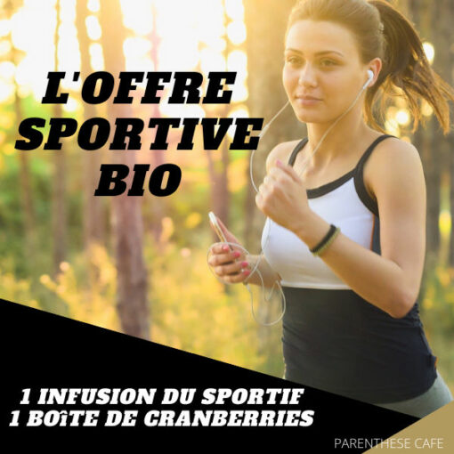 Offre sportive bio de Parenthese Café