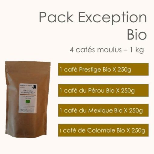 Pack Café Exception Bio Parenthese Café