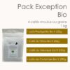 Café - Pack Exception Bio - Parenthese Café - 4 cafés d'origine pour 1 kg