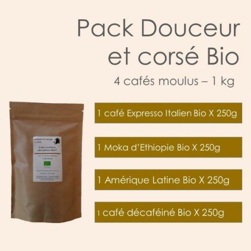 Pack Douceur et Corsé Bio - Parenthese Café