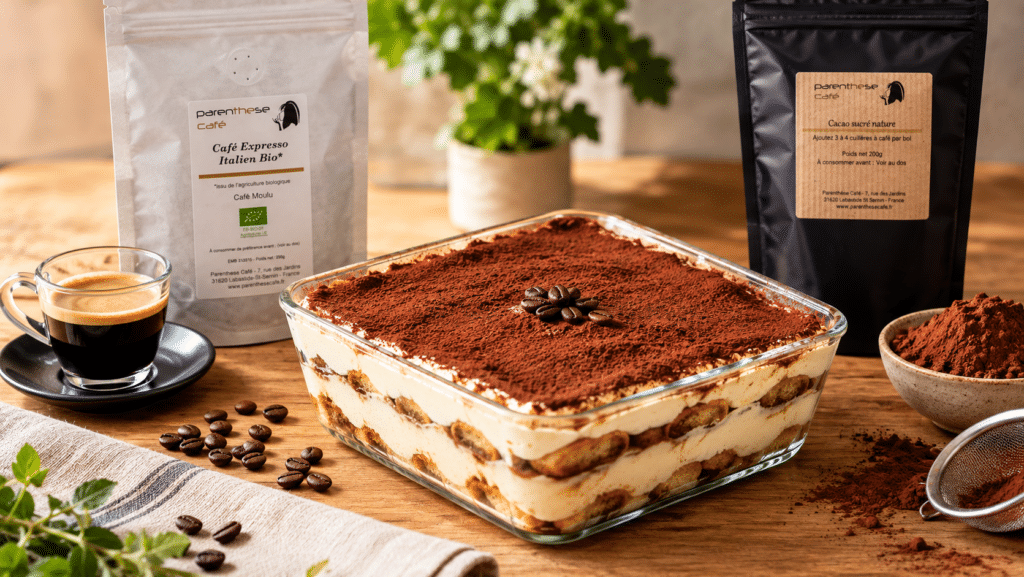 Recette facile du Tiramisu au café et cacao 1 Recette du Tiramisu au café