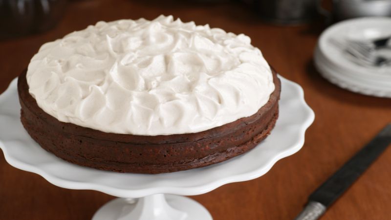 Recette de gâteau au chocolat, cacao et thé caramel 1 Recette du Gâteau au chocolat, cacao et thé noir caramel au beurre salé