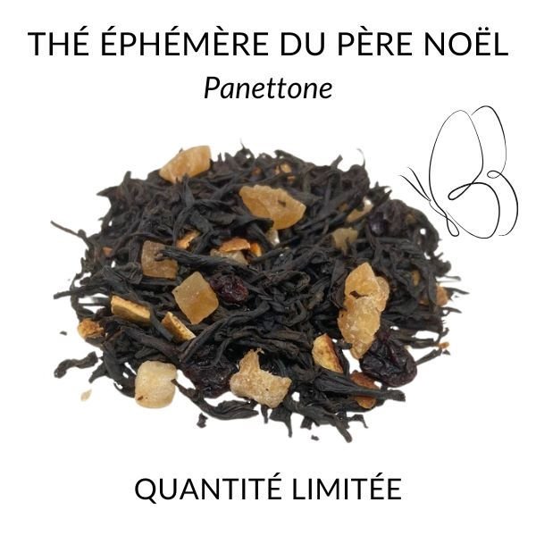 Thé éphémère du Père Noël - Panettone 2 Thé éphémère du Père Noël - Panettone - Parenthese Café