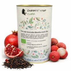 Thé noir Grenade Menthe Litchi Bio