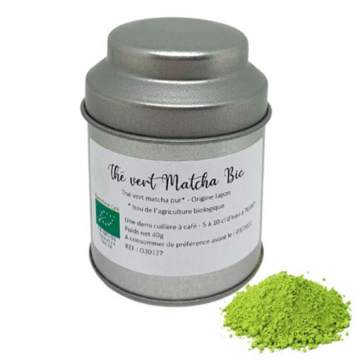 Thés verts Bio - Thé vert Matcha Bio Parenthese Café