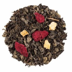 Thé vert - Thé noir Pêche Framboise Bio - Parenthese Café