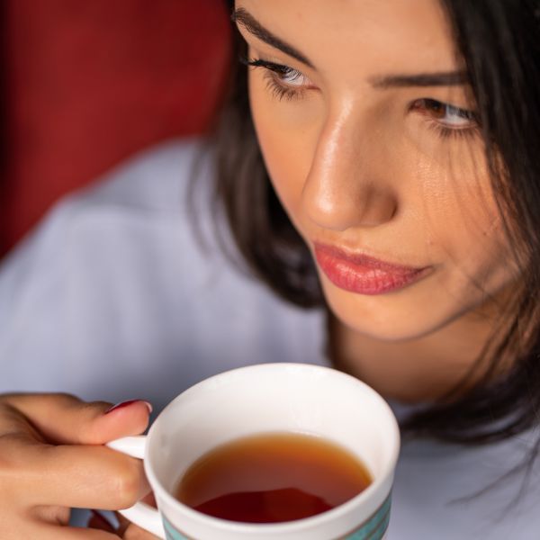 Thé vert à la menthe