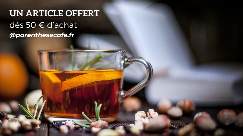 Un article offert dès 50 € d'achat 34 Un article offert dès 50 € d'achat - Parenthese Café