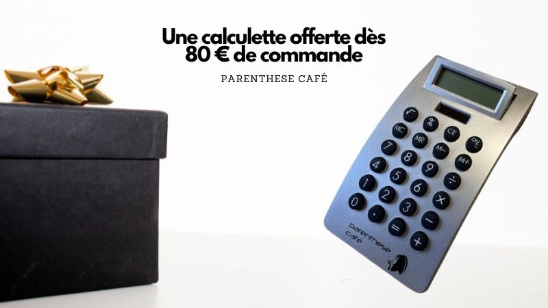 Challenge VDI 2025 Parenthese Café 32 Challenge VDI 2025 - Une calculette offerte dès 80 € d'achat