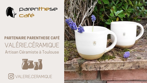 Valérie, Artisan-Céramiste à Toulouse 34 Valérie - Artisan-Céramiste - Partenaire Parenthese Café