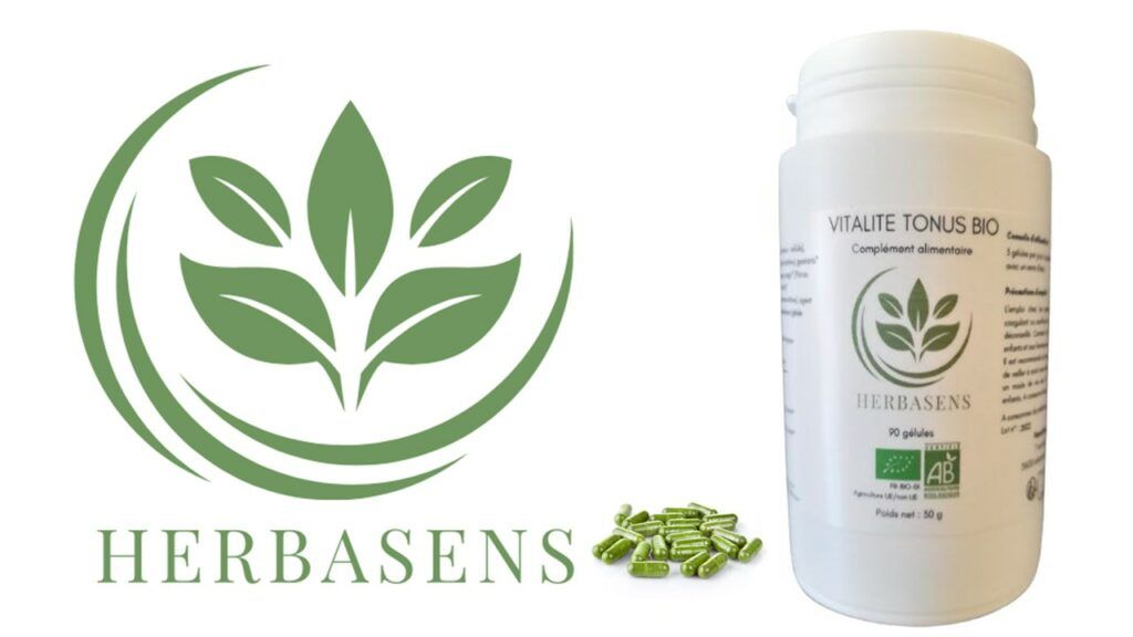 Herbasens Vitalité- tonus Bio (boîte et gélules)